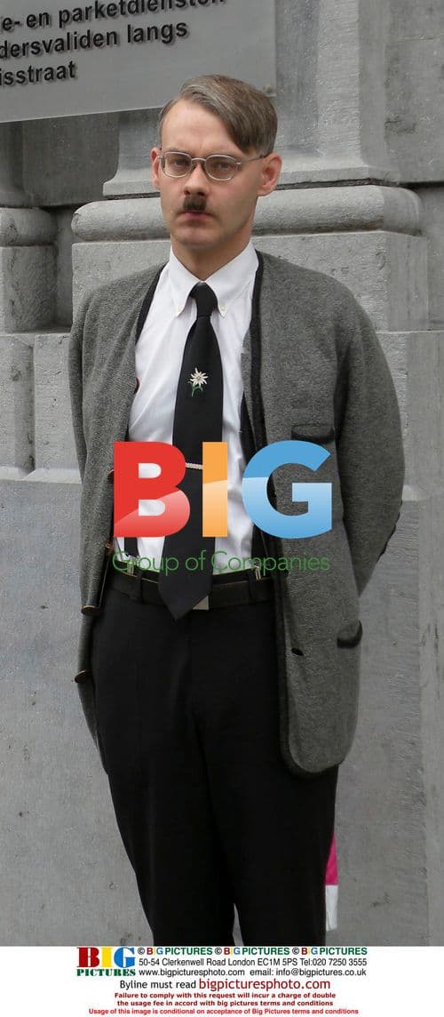 Hitler-lookalike Stefan Wijkamp appears in court