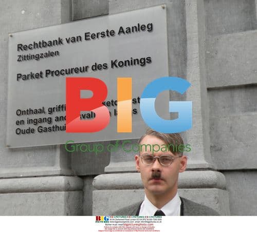 Hitler-lookalike Stefan Wijkamp in Hasselt