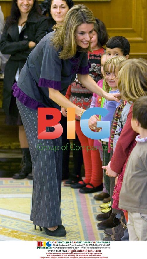 Princess Letizia at Zarzuela's Palace