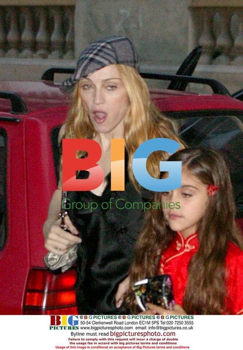 Madonna attends Kabbalah service in Paris