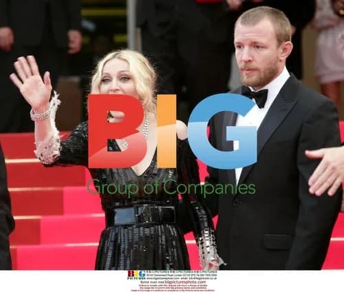 Madonna and Guy Ritchie at 'I Am Because We Are' Premiere