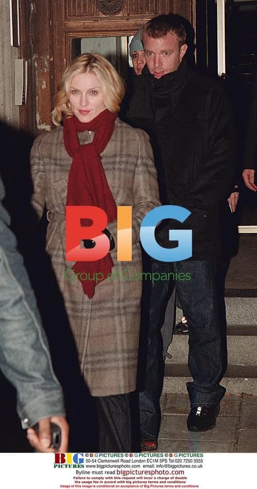 Madonna and Guy Ritchie in Stockholm