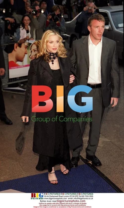 Madonna and Guy Ritchie at film premiere