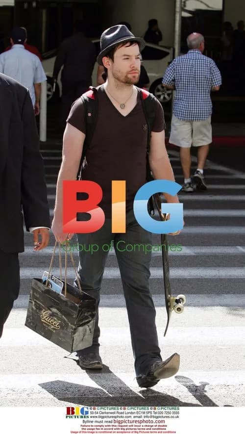 David Cook Arrives at LAX