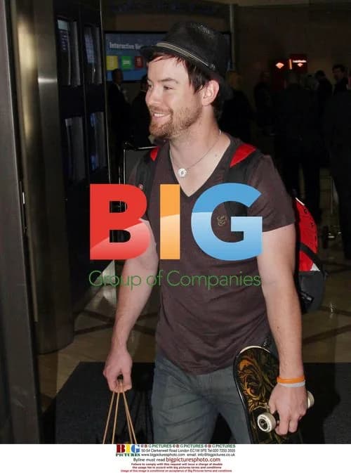 David Cook Arrives at LAX