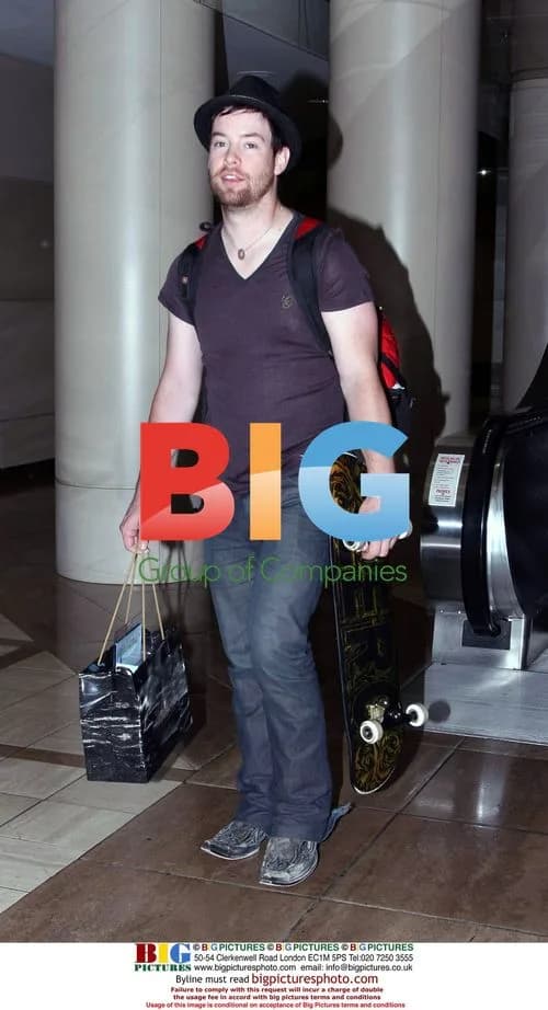 David Cook Arrives at LAX