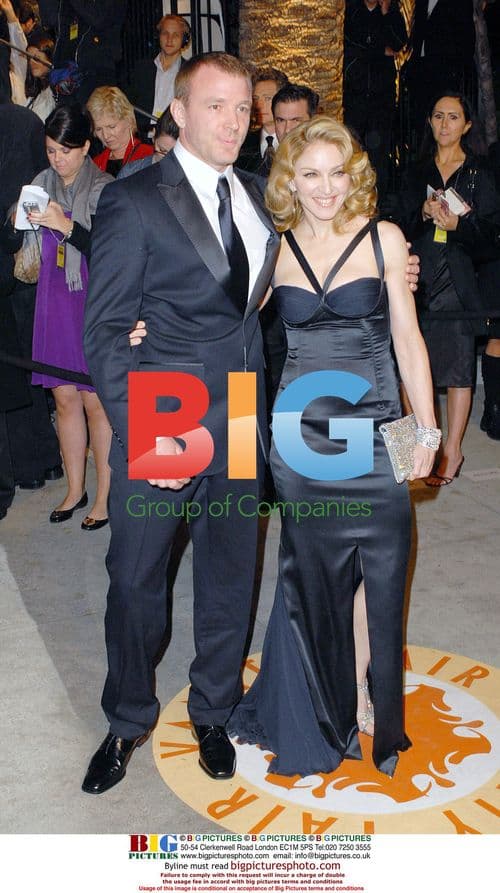 Madonna and Guy Ritchie at Vanity Fair Oscar Party