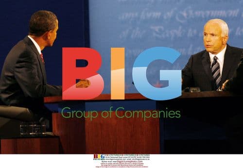 Obama and McCain in Final Debate