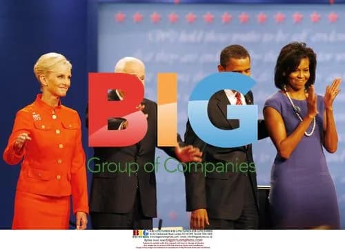 Obama, McCain, and Spouses at Final Debate