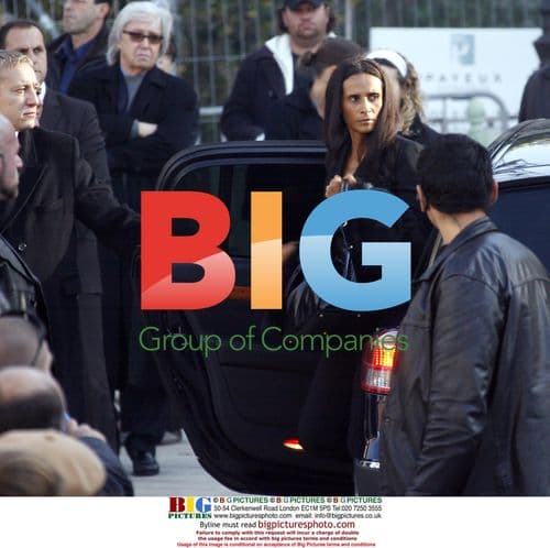 Guillaume Depardieu's funeral in Bougival, France