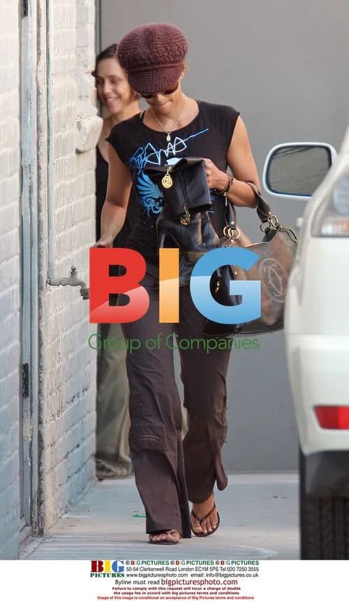 Halle Berry Visits Dance Studio