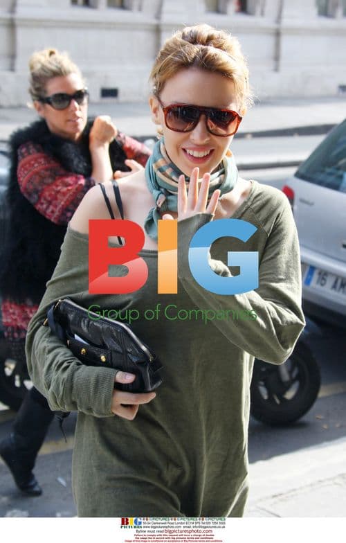 Kylie Minogue in Paris