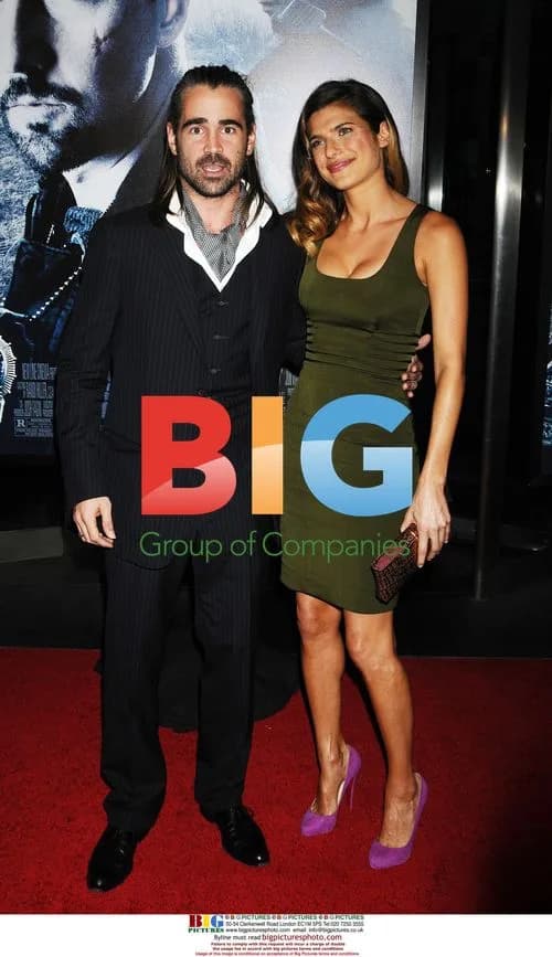 Colin Farrell and Lake Bell at 'Pride and Glory' premiere