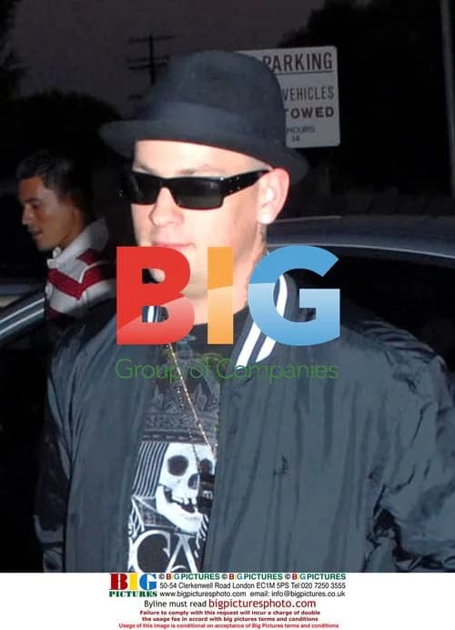 Benji Madden at Recording Studio