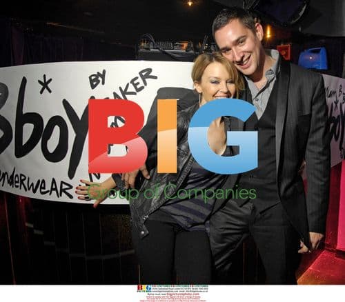 Kylie Minogue at B-Boy Underwear Launch