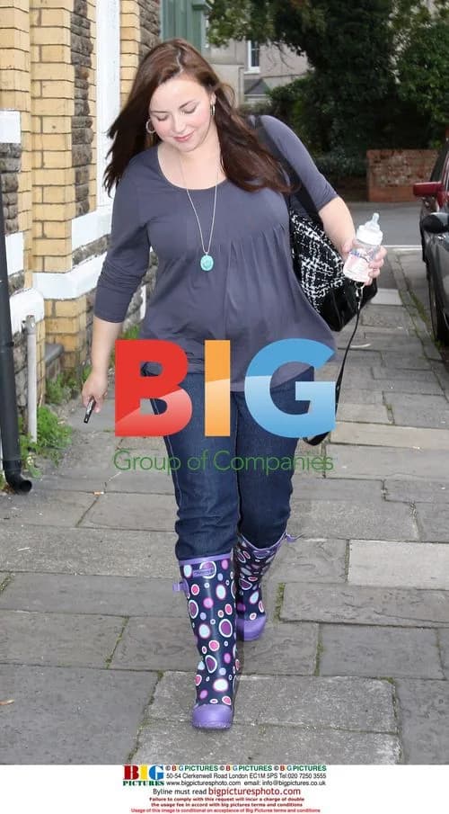 Charlotte Church Out in Cardiff with Daughter Ruby
