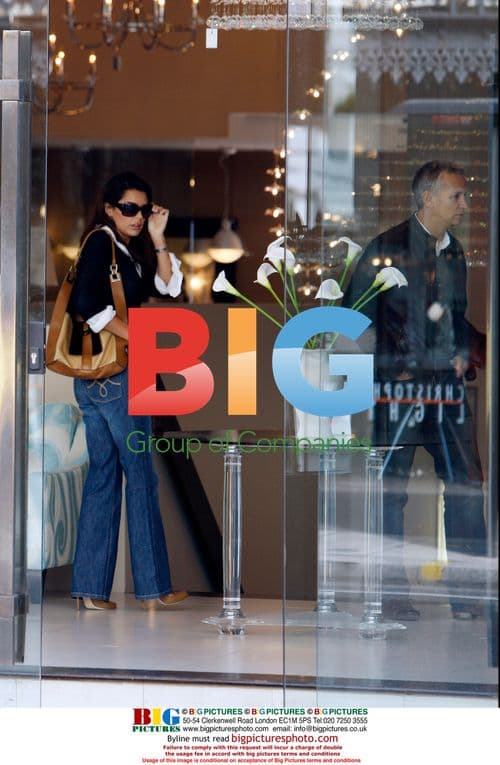 Gary Lineker and Danielle Bux Take a Stroll