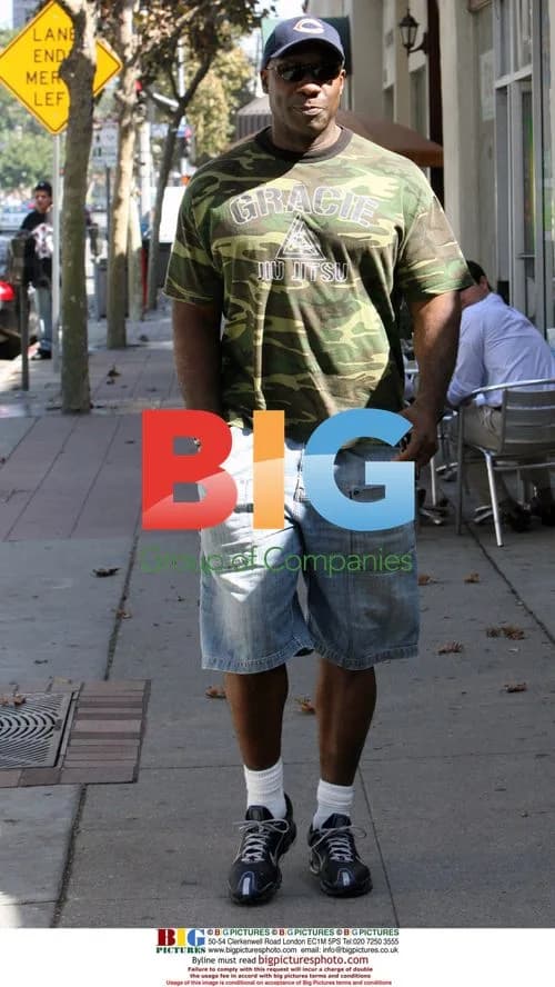 Michael Clark Duncan out in West Hollywood