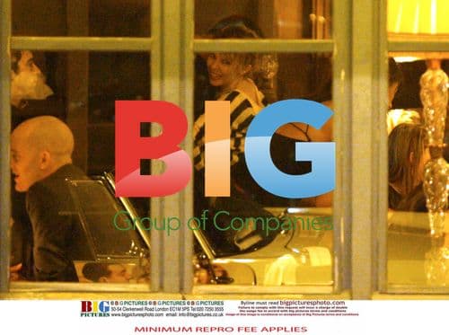 Kylie Minogue with mystery man in Paris