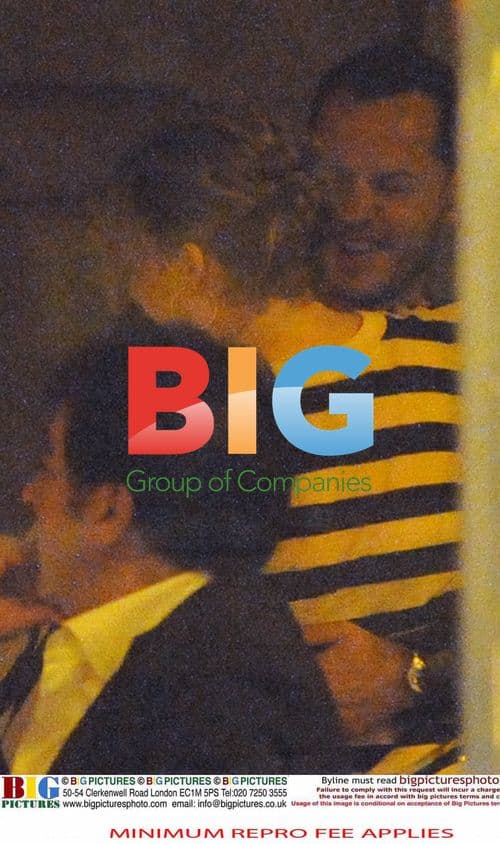 Kylie Minogue with mystery man in Paris