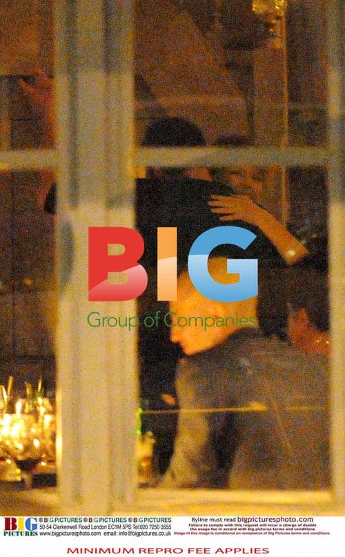 Kylie Minogue with mystery man in Paris