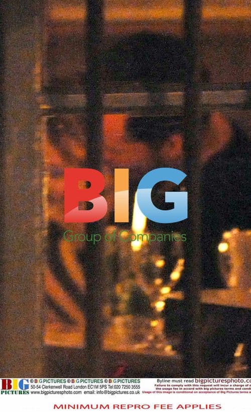 Kylie Minogue with mystery man in Paris