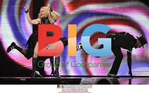 Madonna performs in Toronto during Sticky and Sweet Tour