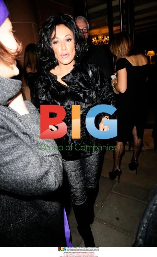 Nancy Dell'Olio leaves Cipriani in London