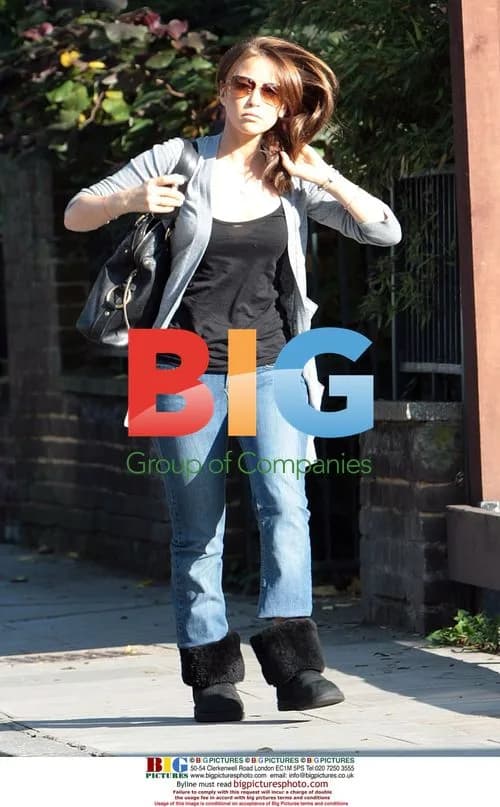 Rachel Stevens spotted with boyfriend in London