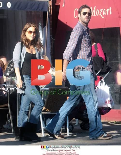 Rachel Stevens spotted with boyfriend in London
