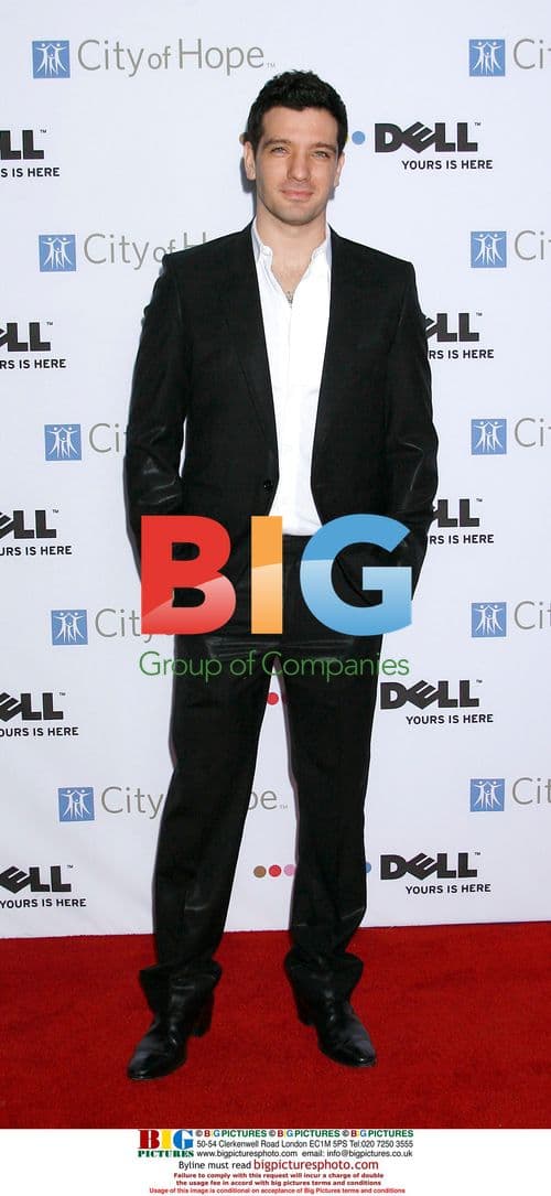 J.C. Chasez at 2008 Spirit of Life Award Dinner