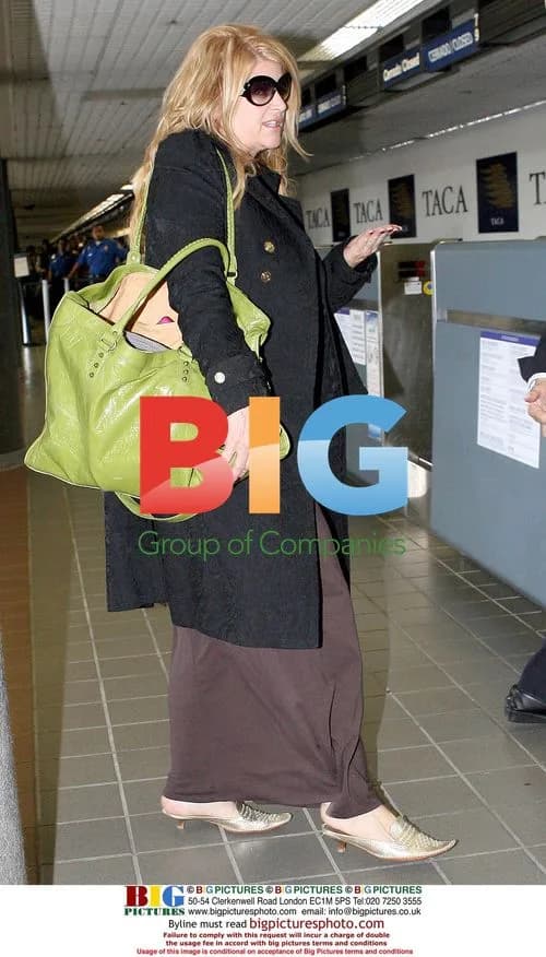Kirstie Alley with daughter Lilly at LAX