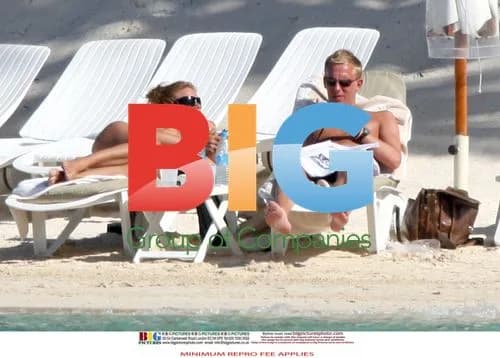 Billie Piper and Laurence Fox on holiday