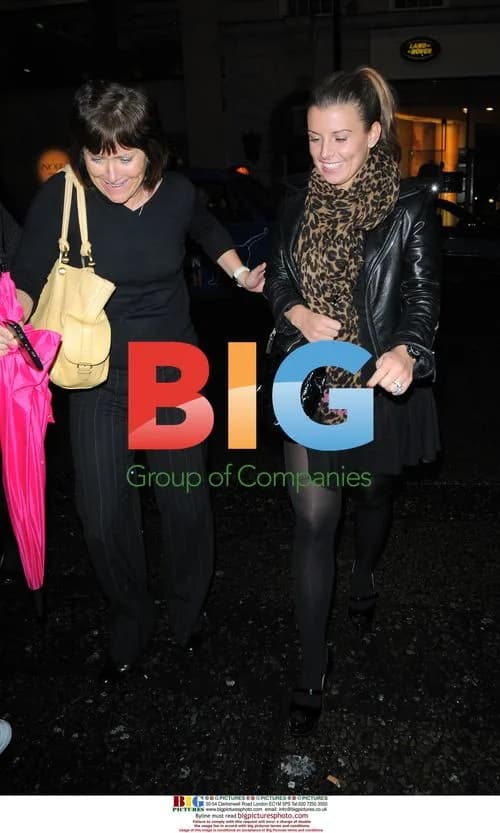 Coleen Rooney's girls' night out in London