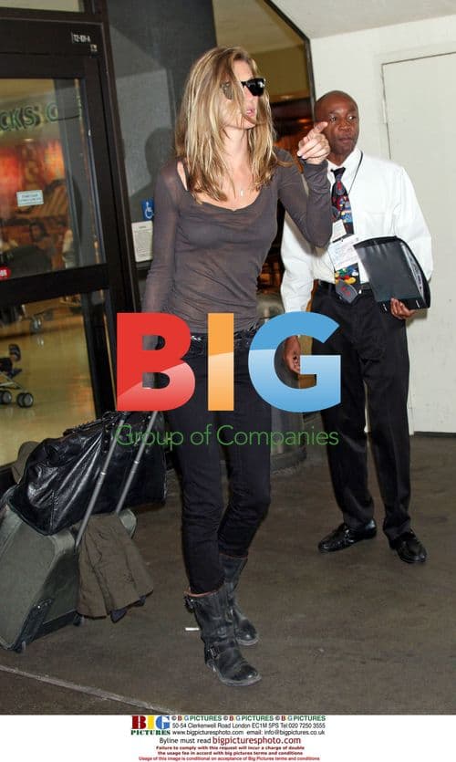 Gisele Bundchen Arrives at LAX