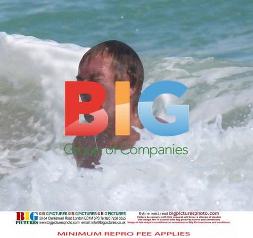 Noel Edmonds and Liz Davis on Holiday