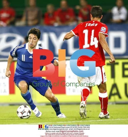 Samir Nasri at Austria vs France World Cup Qualifier