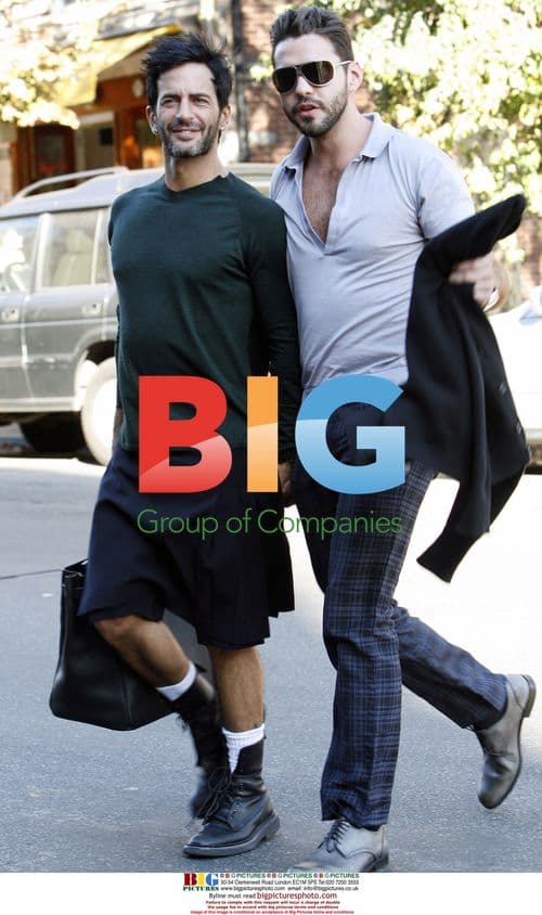 Marc Jacobs and Lorenzo Martone in Soho, NYC