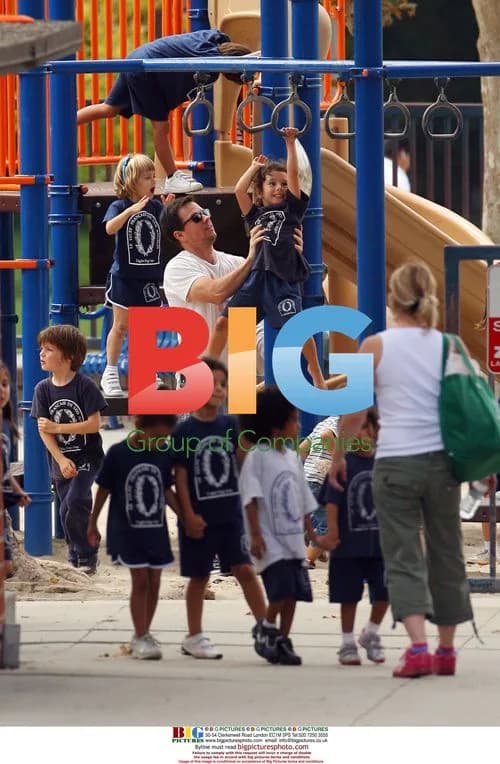 Mark Wahlberg Spends Time with Family at Park