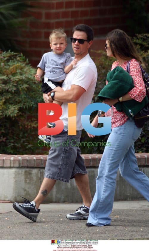 Mark Wahlberg Spends Time With Family