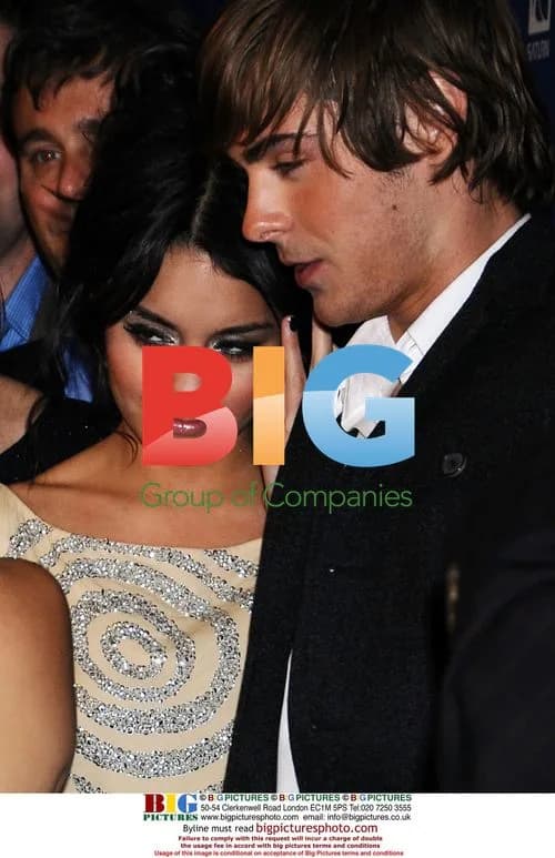 Vanessa Hudgens and Zac Efron at 2008 Hot Hollywood Issue
