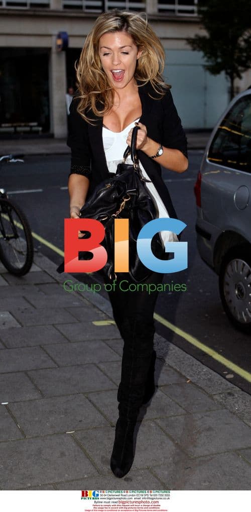 Abbey Clancey arrives at BBC Radio 1