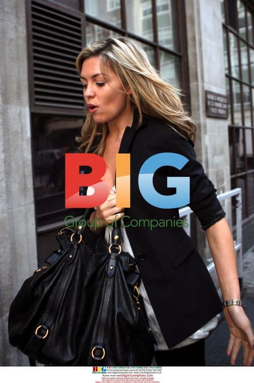 WAG Abbey Clancey arrives at radio one