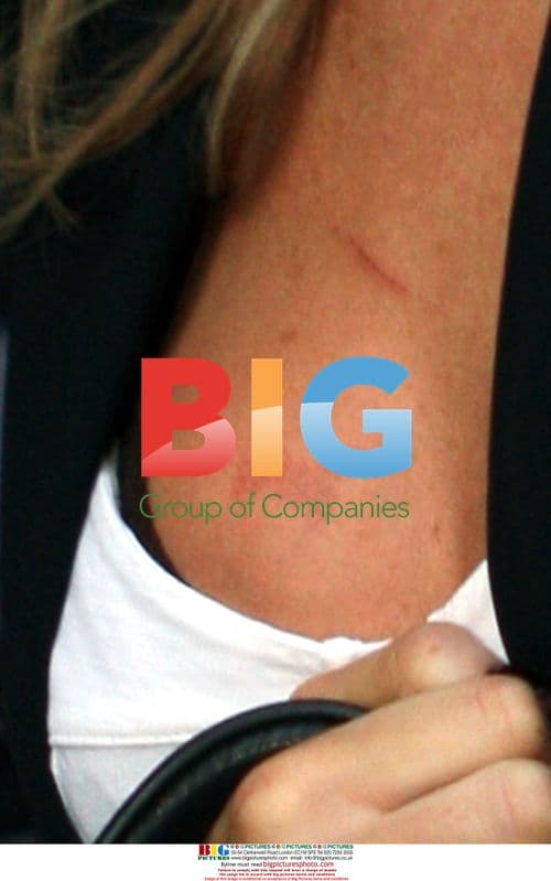 Abbey Clancey arrives at Radio One