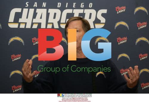 Chargers Head Coach Norv Turner at Penny Hill Park