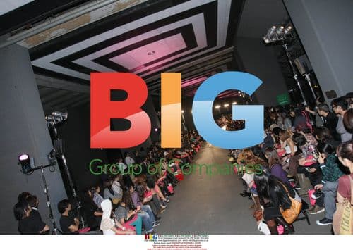 Lohan and Ronson at Ronson Fashion Show