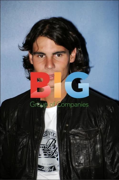 Spanish tennis player Rafa Nadal poses in Gijon