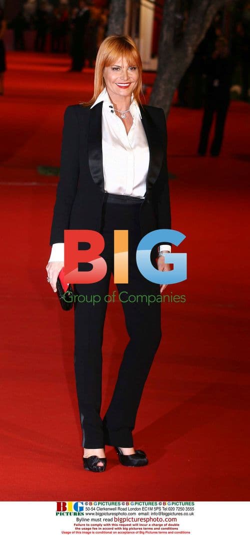 Simona Ventura at Rome Film Festival
