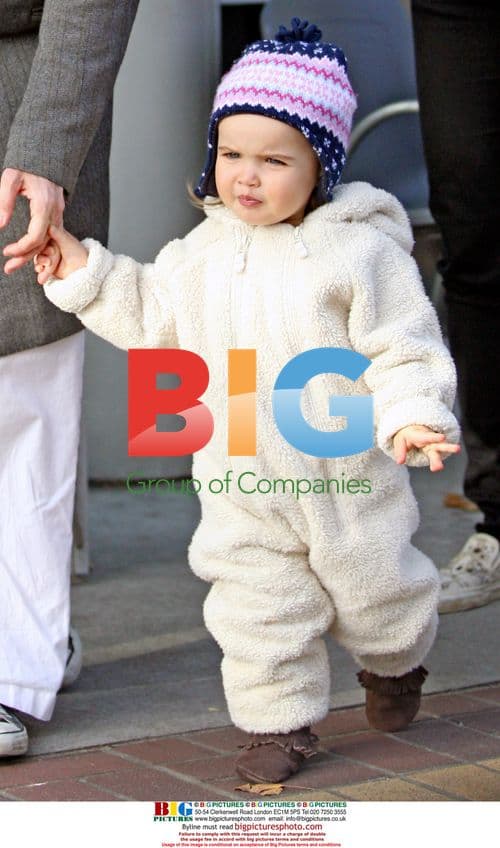 Amanda Peet and daughter Frances Pen