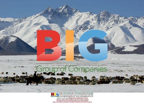 Scenic East Tianshan Mountain in Xinjiang, China